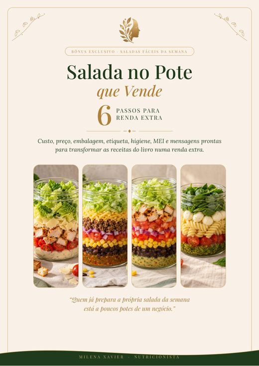 Capa do bônus Salada no Pote que Vende