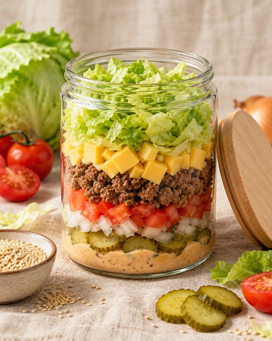 Salada hambúrguer