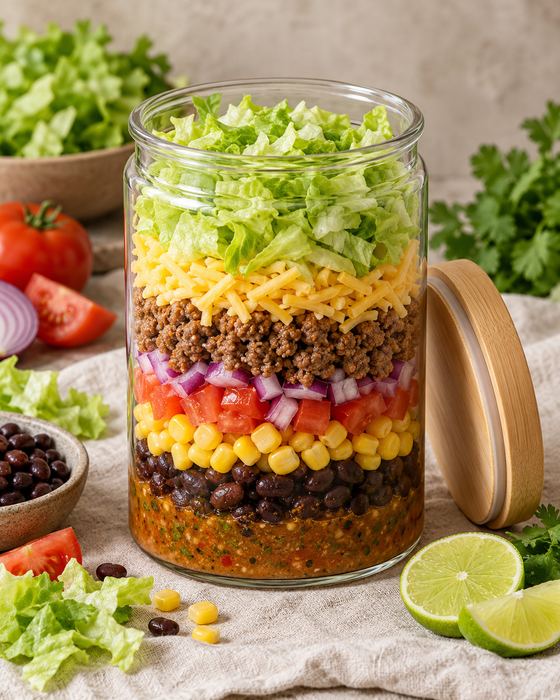 Salada taco