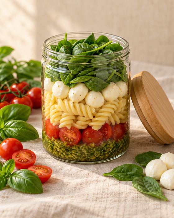 Macarrão ao pesto